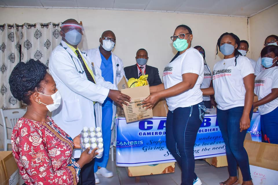 Health support activity in Bafoussam during COVID-19 response