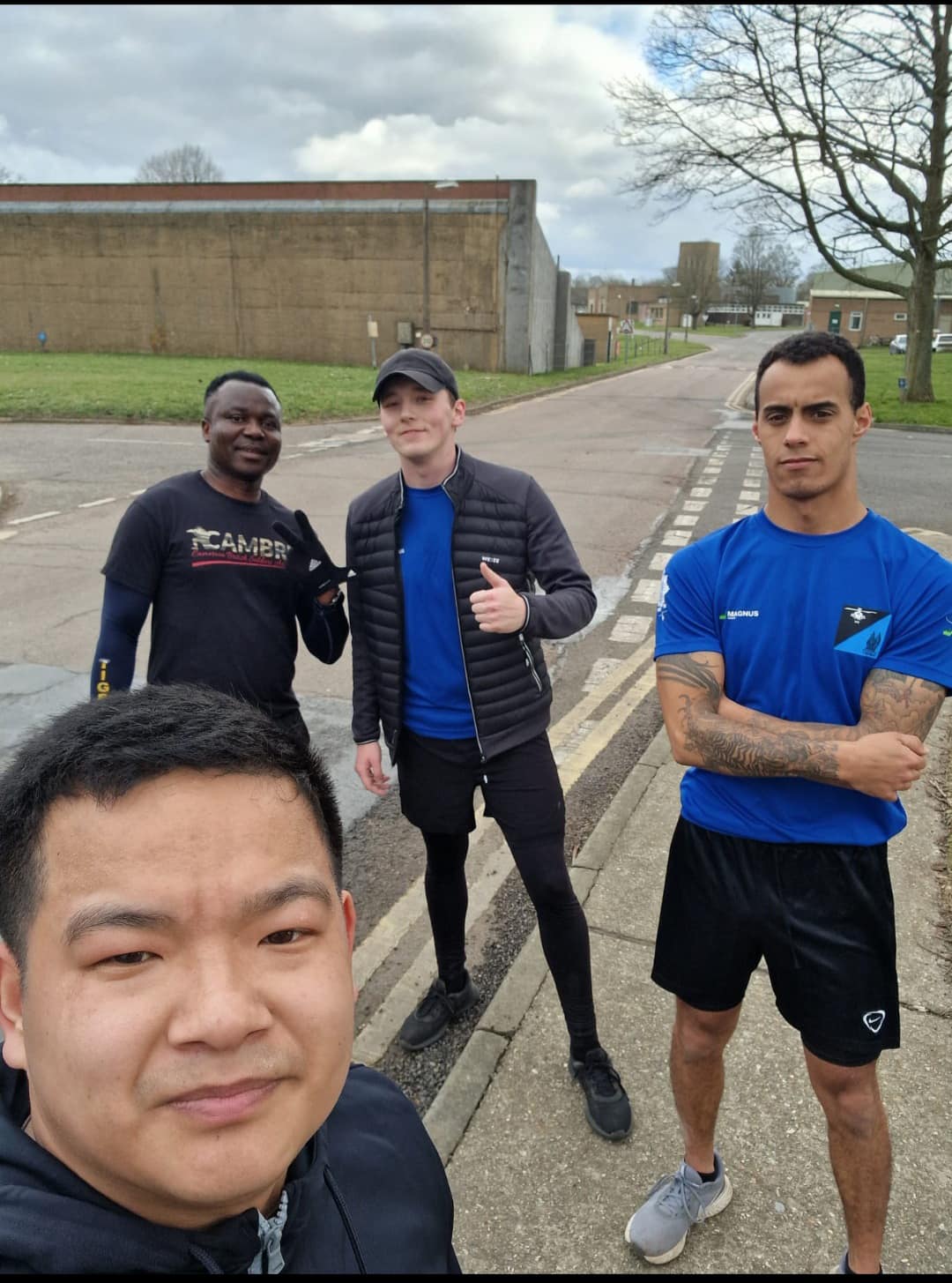 Volunteer activity image from the NHS Run 4 Heroes initiative